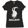 hellboy Ladies Fitted T-Shirt