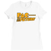 pac to the future Ladies Fitted T-Shirt