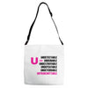 U=U Undetectable = Untransmittable Adjustable Strap Totes