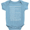 rules for dating my son Baby Onesie
