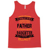 Super Cool Father Of A Freaking Awesome Daughter Tank Top