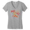 dreams are worth fighting for Women's V-Neck T-Shirt