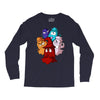 pac man ghost monsters Long Sleeve Shirts