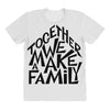 together we make a family All Over Women's T-shirt