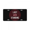 PUPG Last Men Standing License Plate