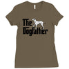 the dogfather dalmatian Ladies Fitted T-Shirt