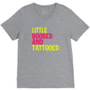 little boobed and tattoed V-Neck Tee