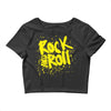 rock music r3 Crop Top