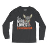 This Girl Loves Her Chihuahua Long Sleeve Shirts
