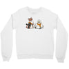 the owl and the weasel Crewneck Sweatshirt