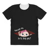 July Peeking Out Baby Girl All Over Women's T-shirt