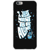 lonely astronaut iPhone 6/6s Case