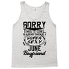 This Girl Is Taken By A Super Sexy June Boyfriend Tank Top