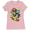 lion collector vectorized Ladies Fitted T-Shirt