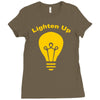 lighten up Ladies Fitted T-Shirt