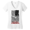 god bless america Women's V-Neck T-Shirt