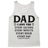 I Love You Dad Tank Top