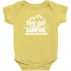 This Guy Loves Camping With His Girlfriend Baby Onesie