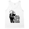 kill your television Tank Top