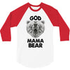 god mama bear 3/4 Sleeve Shirt