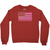 usa flag navy american Crewneck Sweatshirt