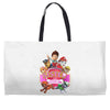 paw patrol birthday girl sister Weekender Totes