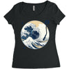 the great wave off sound Women's Triblend Scoop T-shirt