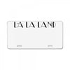 la la land License Plate