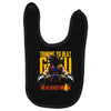 training to beat saiyan or at least warrior anime gym workout lifting Baby Bibs