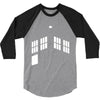 blue boxes 3/4 Sleeve Shirt