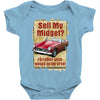 sell midget ideal birthday gift or present Baby Bodysuit