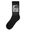 only my cello will save the world Socks