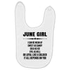 Super June Girl Baby Bibs
