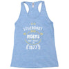 legendary riders are born in 1977 Racerback Tank
