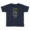 votez marine la pen france 2017 Toddler T-shirt