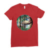 Stitch And Totoro Ladies Fitted T-Shirt