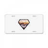 Nature Diamond License Plate