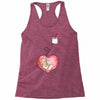 Mom and Baby are Connected to the Heart Racerback Tank