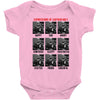 expressions of captain holt Baby Bodysuit