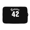 beavers 42 Laptop sleeve