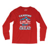 Camping Is Like Sex Long Sleeve Shirts