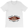 August Peeking Out Baby Boy T-Shirt