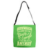 old enough young enough Adjustable Strap Totes
