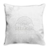 drunk on dreaming Throw Pillow
