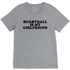 rugbyball is my girlfriend V-Neck Tee