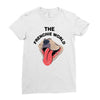 the frenchie world Ladies Fitted T-Shirt