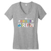 4th grade crew Women's V-Neck T-Shirt