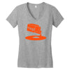 vinyl record Women's V-Neck T-Shirt