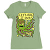 lets hug it out (2) Ladies Fitted T-Shirt