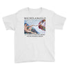 Michelangelo Creation of Adam Youth Tee